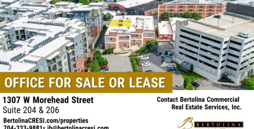 1307 West Morehead Street, Suite 204 & 206 (Office)Lease/Sale