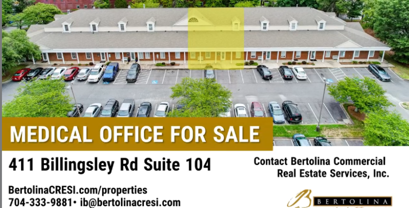 411 Billingsley Rd Suite 104 (Medical Office for Sale)